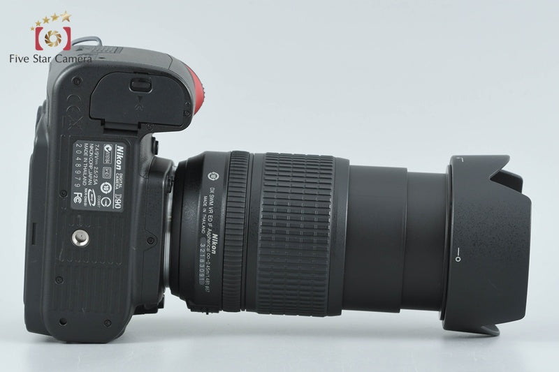 "Count 3,153" Nikon D90 12.3 MP DSLR Camera AF-S DX 18-105 G VR Lens from Japan