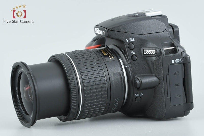"Count 2,667" Nikon D5600 24.2 MP SLR Digital Camera 18-55 VR Lens from Japan