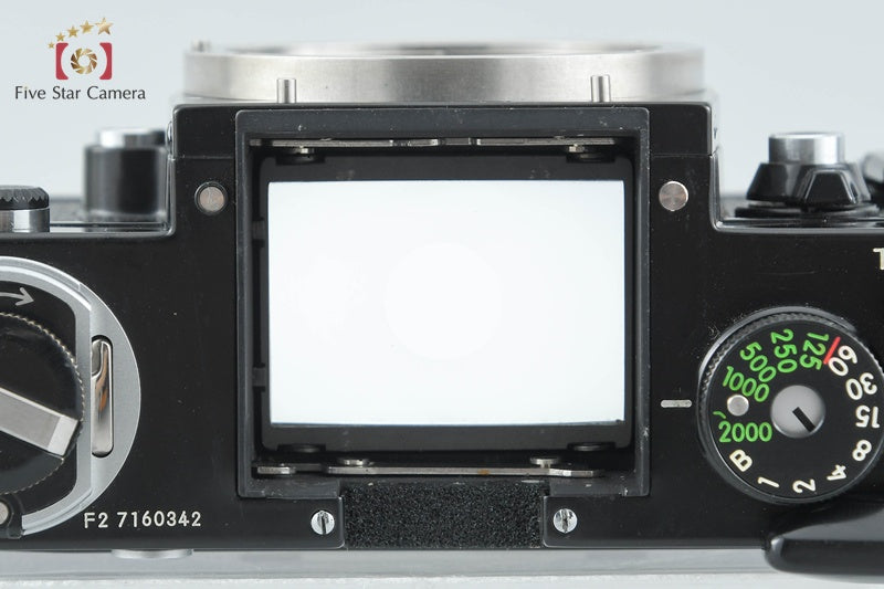 Nikon F2 Photomic A Black 35mm SLR Film Camera Body from Japan