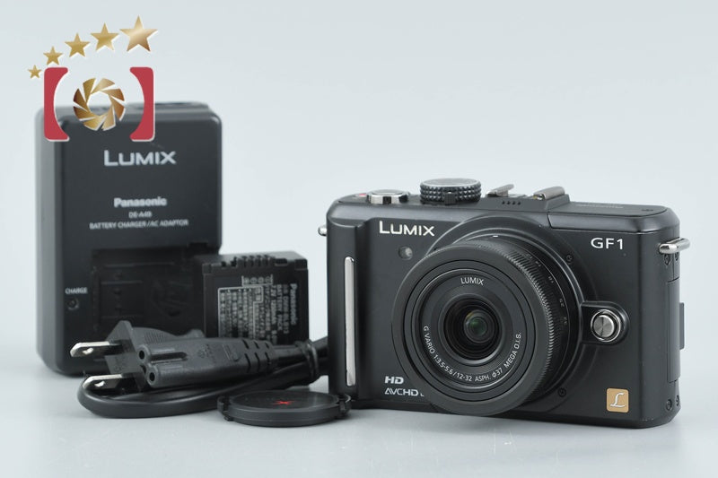 Panasonic LUMIX DMC-GF1 Black 12-32 Lens [Japanese Language Only] from Japan