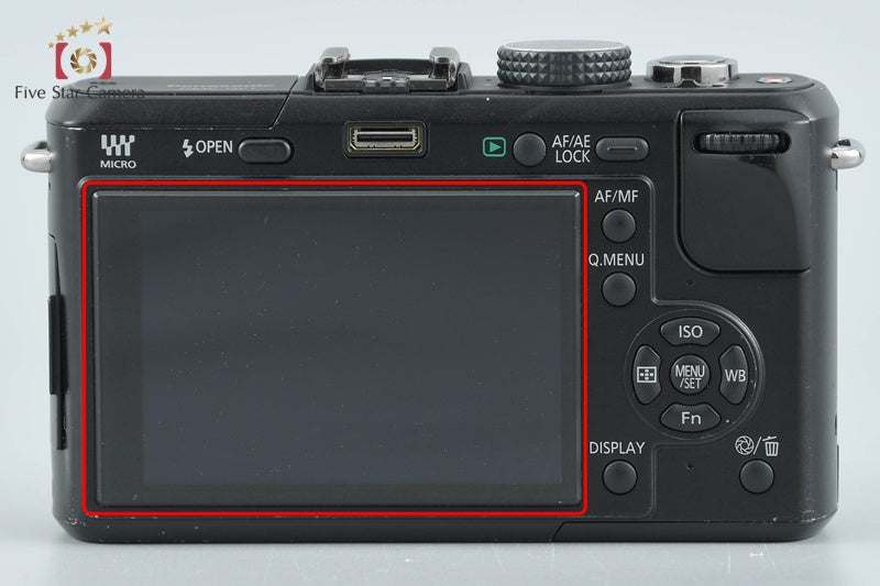 Panasonic LUMIX DMC-GF1 Black 12-32 Lens [Japanese Language Only] from Japan