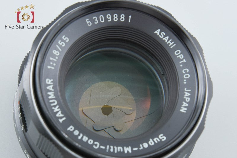 Pentax SMC Takumar 55mm f/1.8 M42 Mount Lens from Japan
