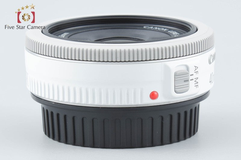 Canon EF 40mm f/2.8 STM White from Japan