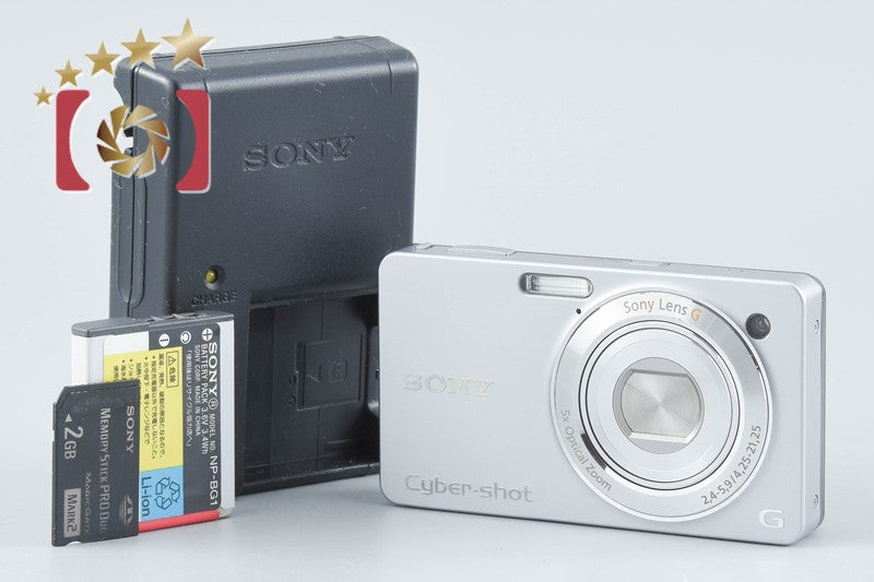 Sony Cyber-shot DSC-WX1 Silver Digital Camera[Japanese Language Only] from Japan