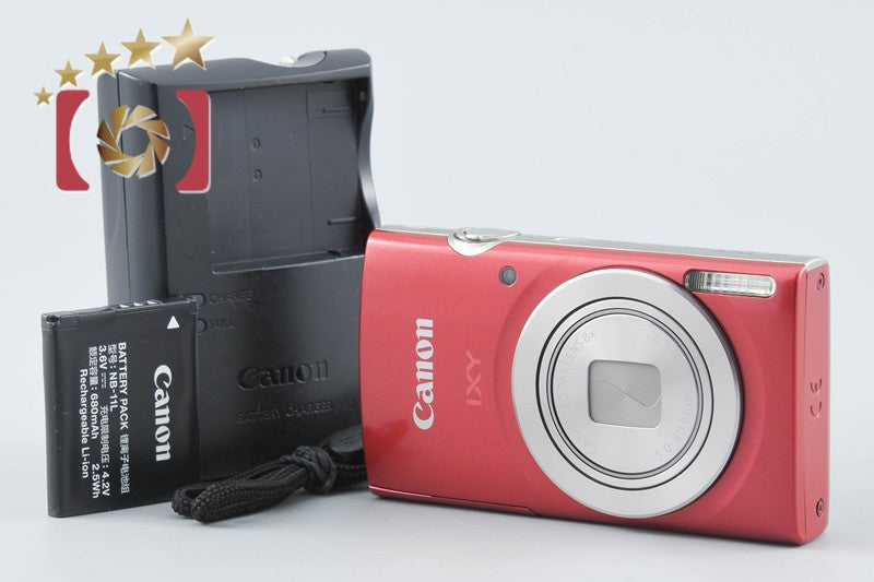 Canon IXY 200 Red 20.0 MP Digital Camera from Japan