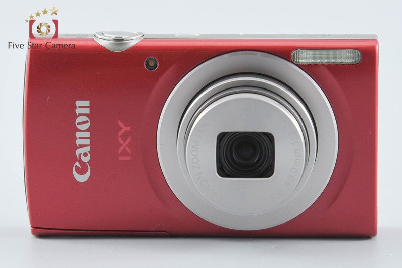 Canon IXY 200 Red 20.0 MP Digital Camera from Japan