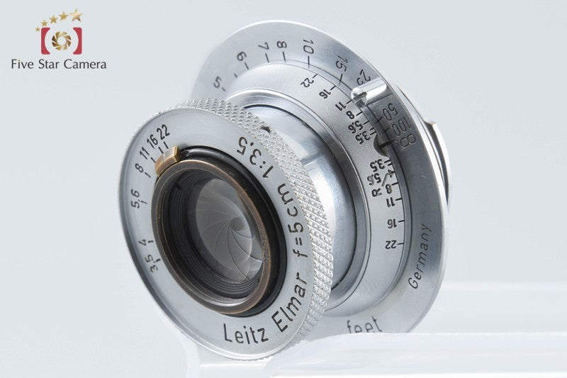 Leica Elmar 50mm f/3.5 Collapsible L39 Mount 2026.09 Overhauled!! from Japan