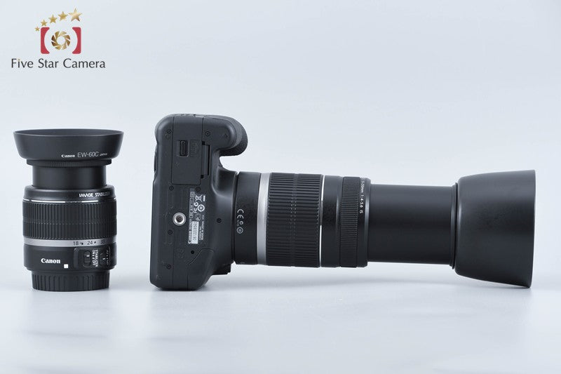 Canon EOS Kiss X4 / Rebel T2i / 550D 18.0 MP 18-55 55-250 Lenses from Japan