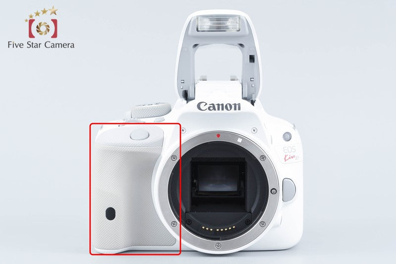 Canon EOS Kiss X7 / Rebel SL1 / 100D White 18.0 MP DSLR Camera Body from Japan