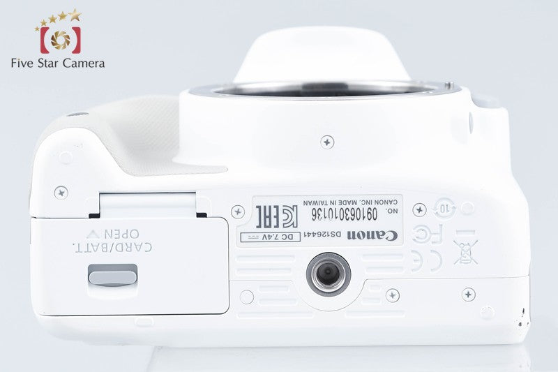 Canon EOS Kiss X7 / Rebel SL1 / 100D White 18.0 MP DSLR Camera Body from Japan
