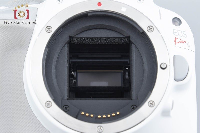 Canon EOS Kiss X7 / Rebel SL1 / 100D White 18.0 MP DSLR Camera Body from Japan