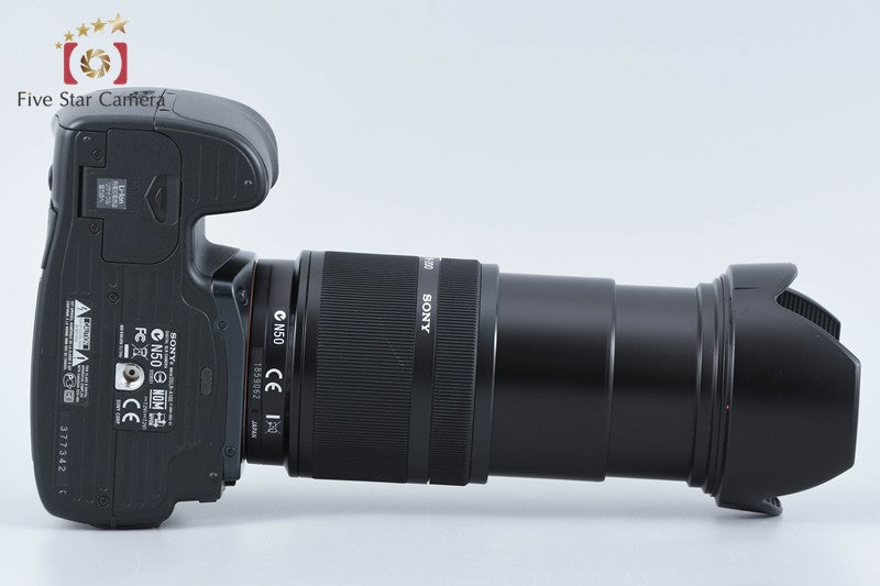 Sony α100 DSLR-A100 Black 10.2MP 18-200 Lens [Japanese Language Only] from Japan