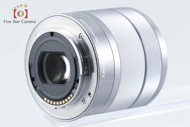 SONY E 18-55mm f/3.5-5.6 OSS SEL1855 Silver from Japan