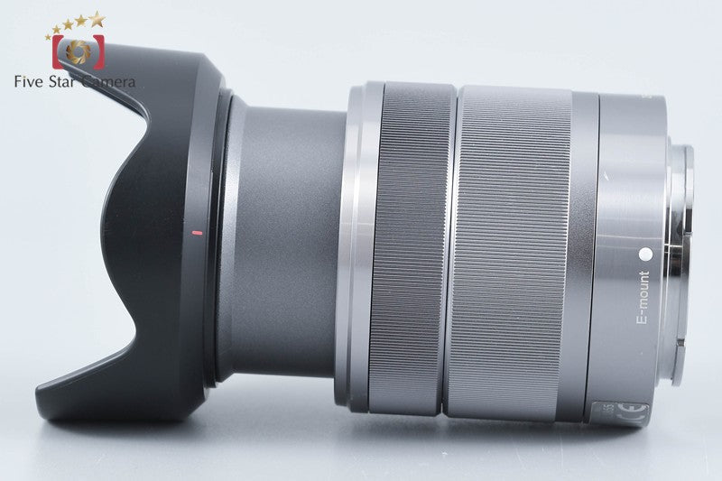 SONY E 18-55mm f/3.5-5.6 OSS SEL1855 Silver from Japan