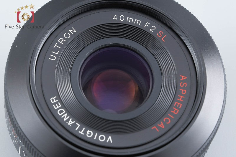 Voigtlander ULTRON 40mm f/2 SL Aspherical for Canon from Japan