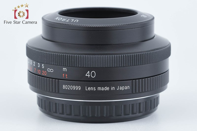 Voigtlander ULTRON 40mm f/2 SL Aspherical for Canon from Japan