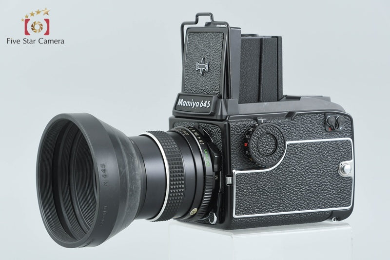 Mamiya M645 1000S Medium Format Film Camera + SEKOR C 80mm f/2.8 from Japan