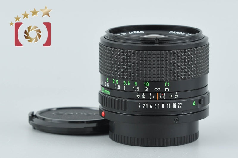 Canon New FD 35mm f/2 2026.09 Overhauled!! from Japan