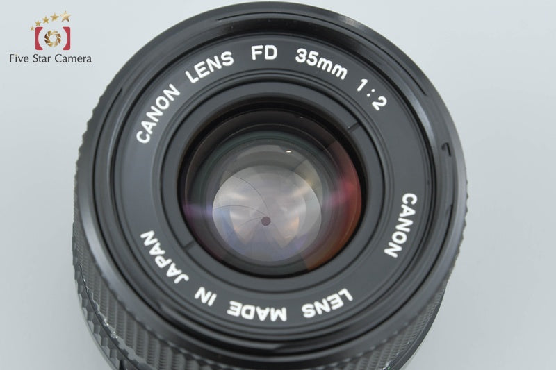 Canon New FD 35mm f/2 2026.09 Overhauled!! from Japan