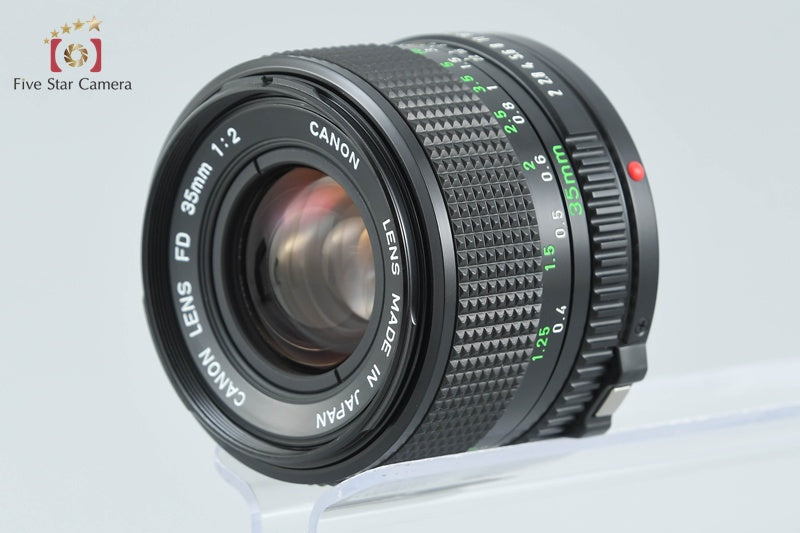 Canon New FD 35mm f/2 2026.09 Overhauled!! from Japan