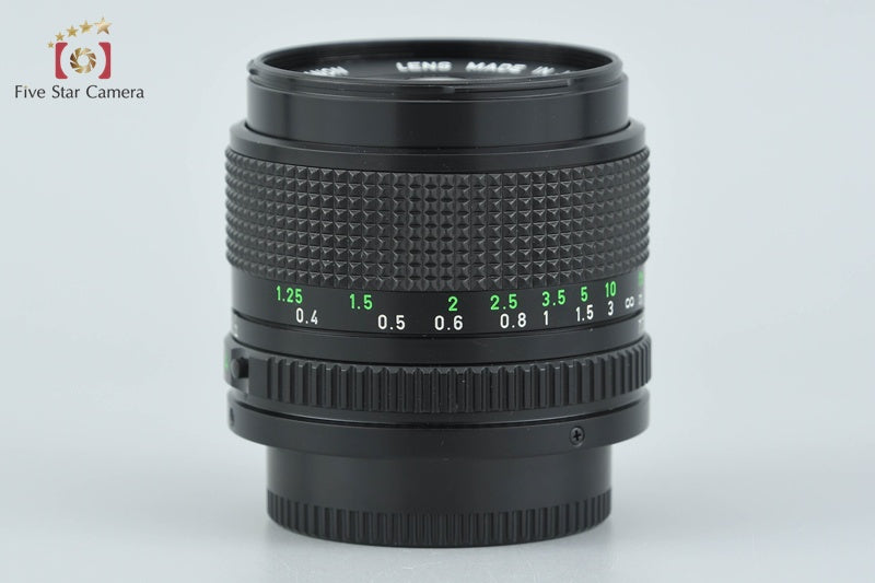 Canon New FD 35mm f/2 2026.09 Overhauled!! from Japan