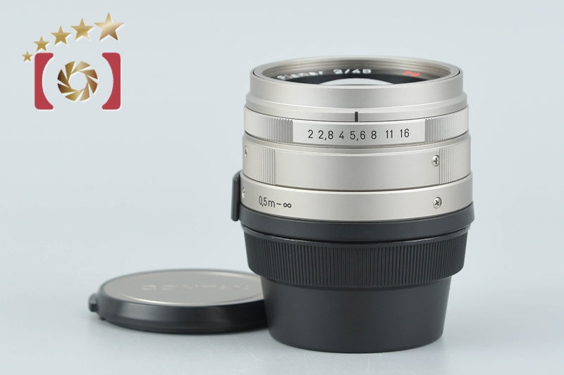 CONTAX Carl Zeiss Planar 45mm f/2 T* for G1 / G2 from Japan