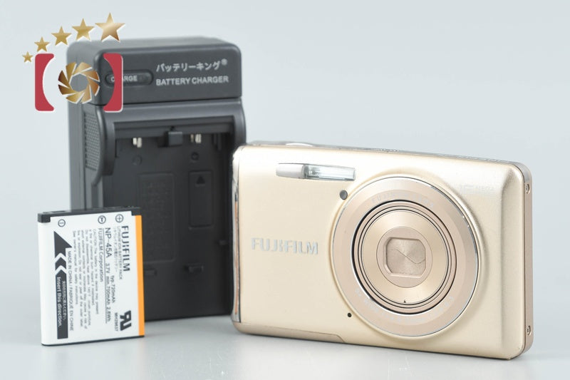 Fujifilm FinePix JX700 Gold 16.0 MP Digital Camera from Japan
