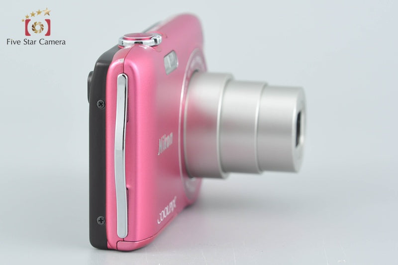 Nikon COOLPIX S3300 Strawberry Pink 16.0 MP Digital Camera from Japan