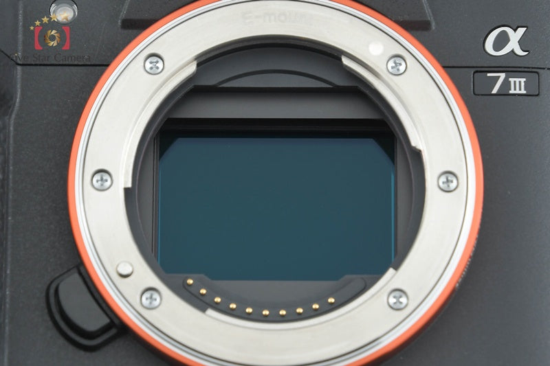 SONY α7III ILCE-7M3 24.2 MP Mirrorless Camera [Multiple Languages] from Japan