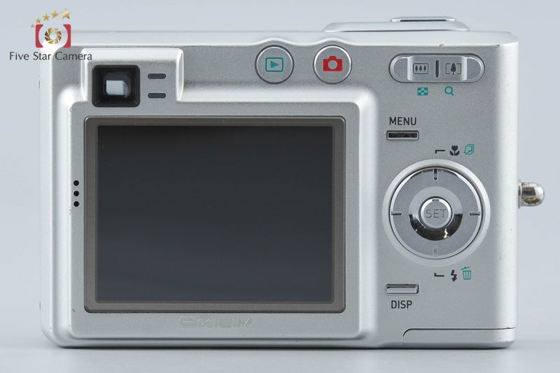CASIO EXILIM ZOOM EX-Z50 Silver 5.0 MP Digital Camera from Japan