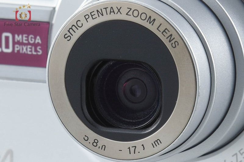 CASIO EXILIM ZOOM EX-Z50 Silver 5.0 MP Digital Camera from Japan