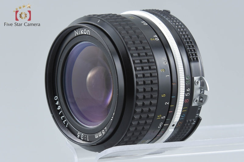 Nikon Ai NIKKOR 28mm f/3.5 from Japan