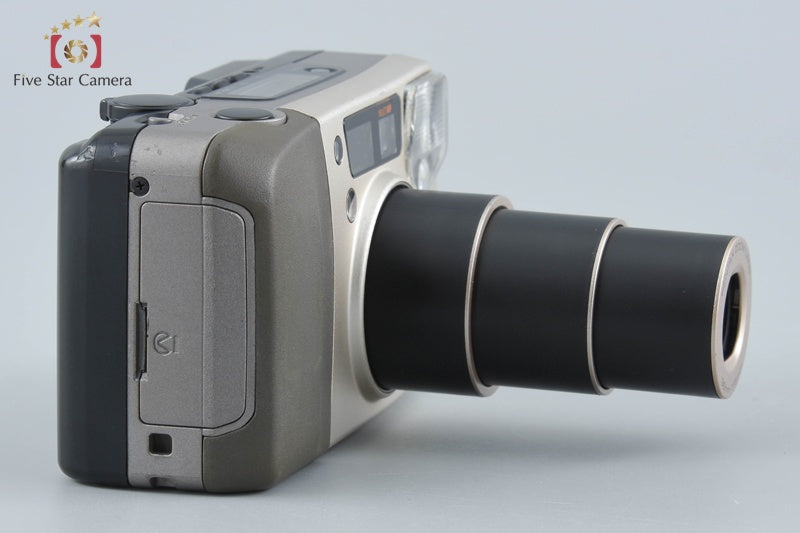 Pentax ESPIO 115M Silver 35mm Point & Shoot Film Camera from Japan