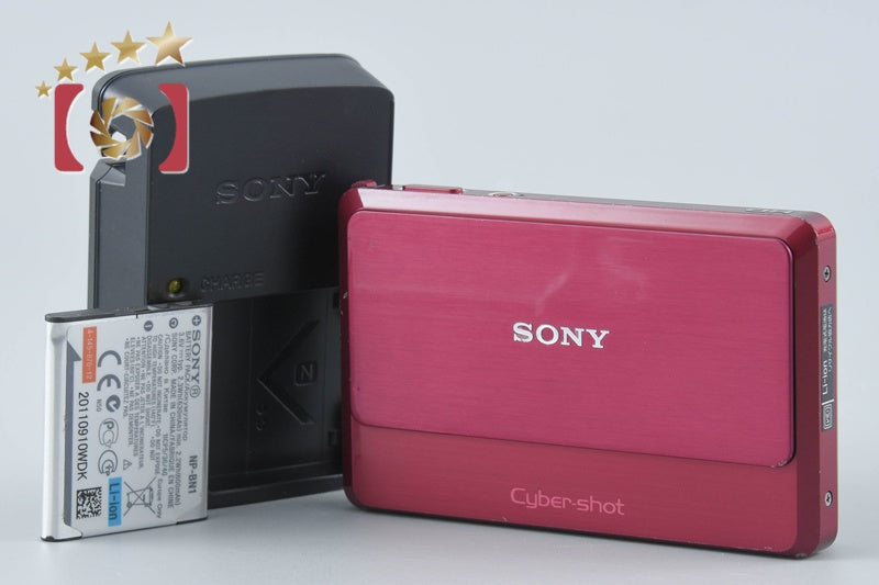 Sony Cyber-Shot DSC-TX7 Red Digital Camera [Japanese Language Only] from Japan
