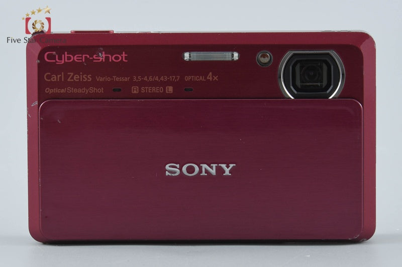 Sony Cyber-Shot DSC-TX7 Red Digital Camera [Japanese Language Only] from Japan