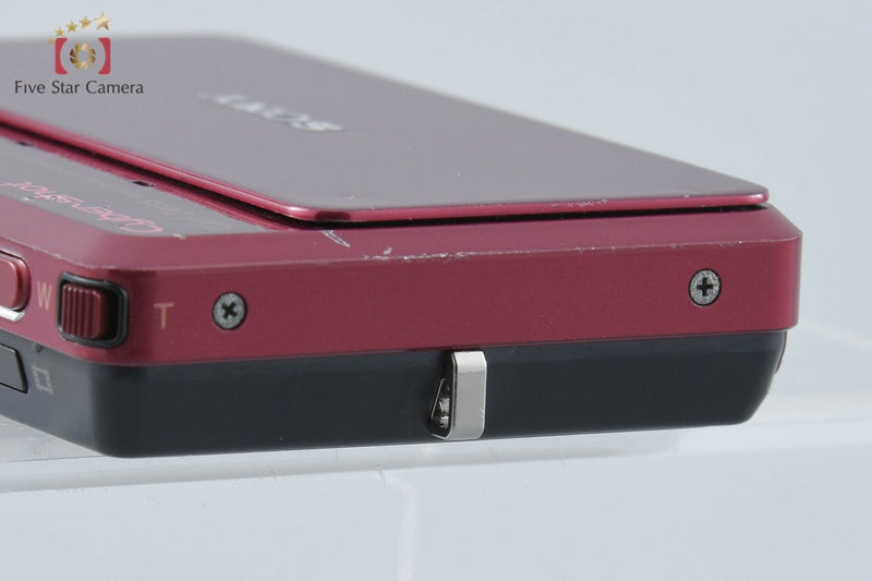 Sony Cyber-Shot DSC-TX7 Red Digital Camera [Japanese Language Only] from Japan