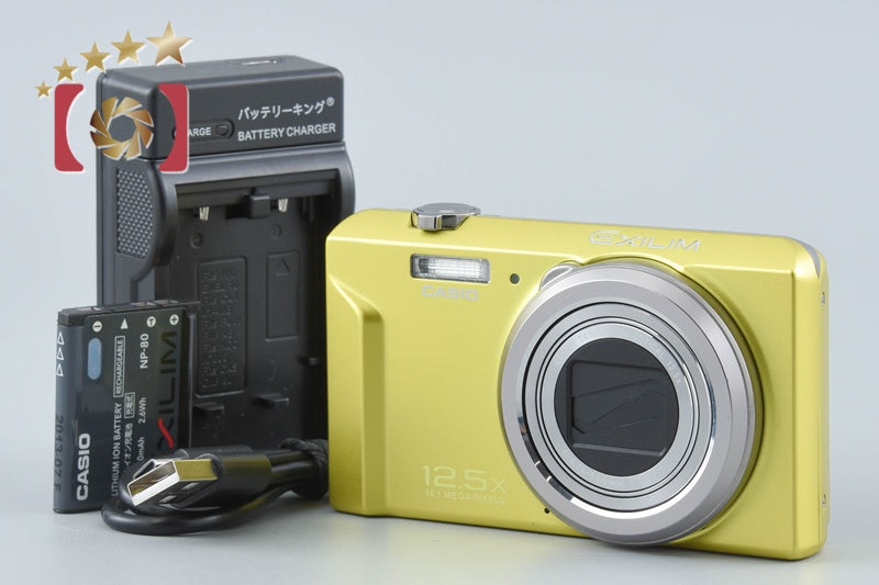 Casio EXILIM EX-ZS150 Green 16.1 MP Digital Camera from Japan