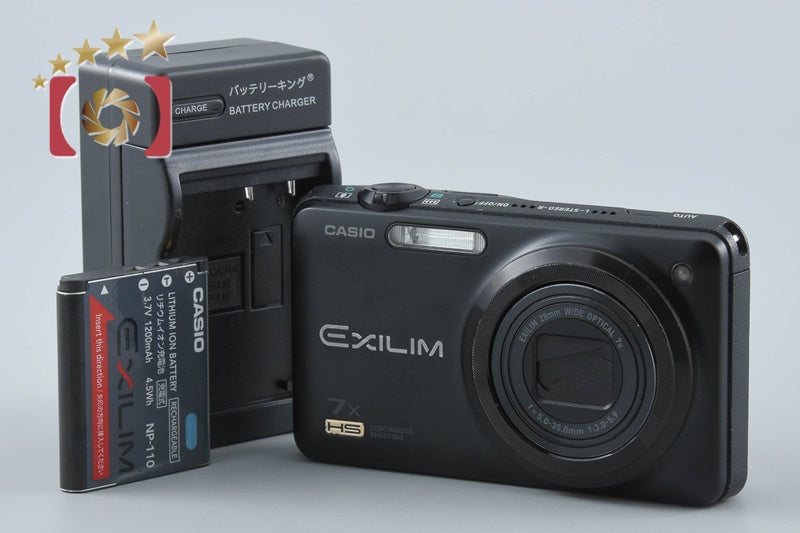 Casio HIGH SPEED EXILIM EX-ZR15 Black 16.1 MP Digital Camera from Japan