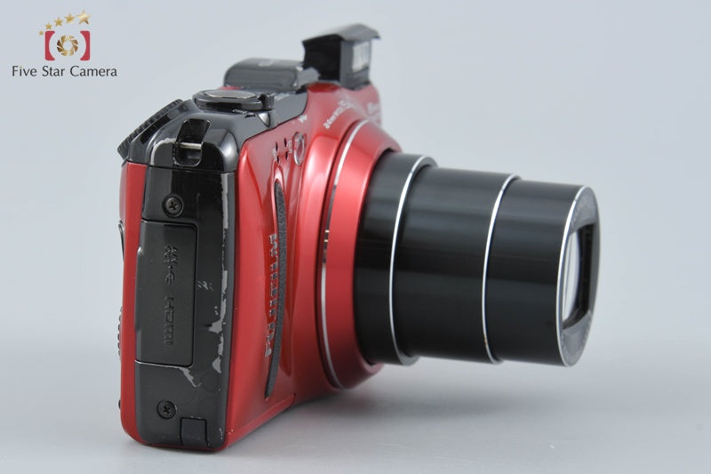 Fujifilm FinePix F550EXR Red 16.0 MP Digital Camera from Japan