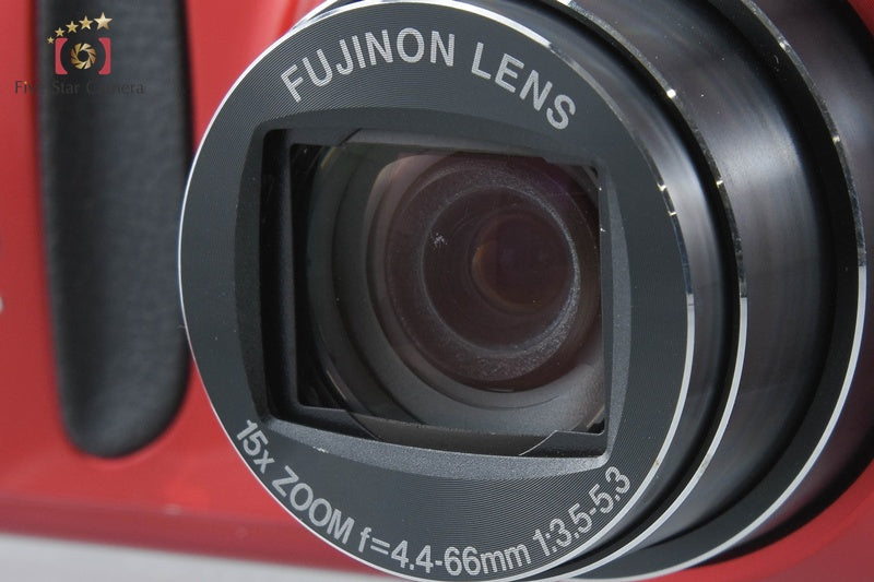 Fujifilm FinePix F550EXR Red 16.0 MP Digital Camera from Japan