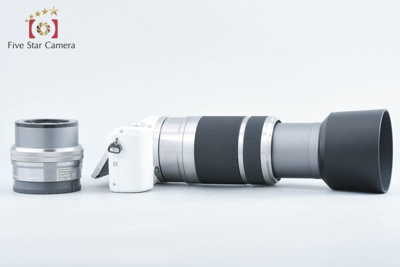 Sony α5100 ILCE-5100 White 16-50 55-210 Lenses [Multiple Languages] from Japan
