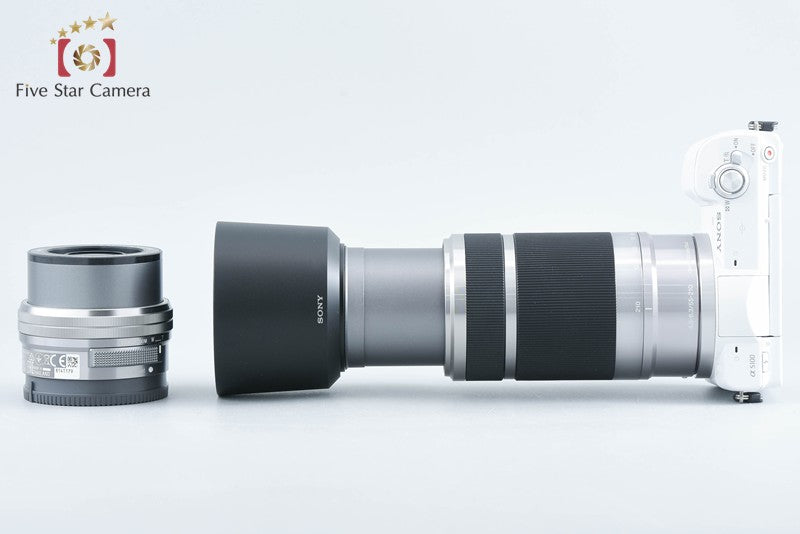 Sony α5100 ILCE-5100 White 16-50 55-210 Lenses [Multiple Languages] from Japan