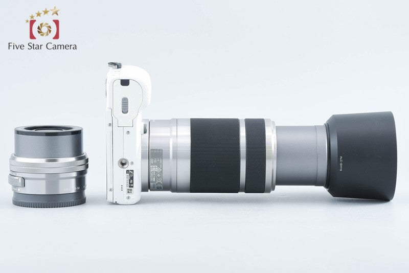 Sony α5100 ILCE-5100 White 16-50 55-210 Lenses [Multiple Languages] from Japan