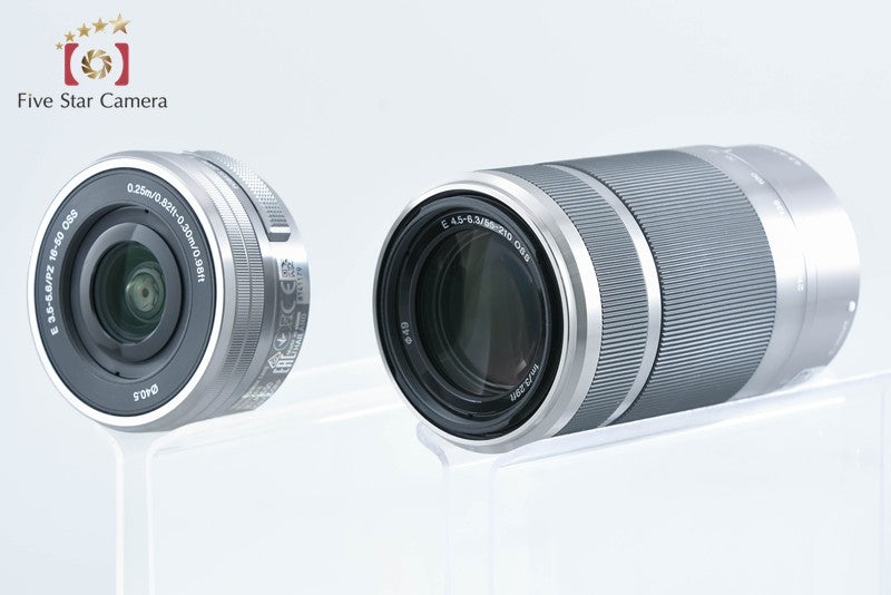 Sony α5100 ILCE-5100 White 16-50 55-210 Lenses [Multiple Languages] from Japan