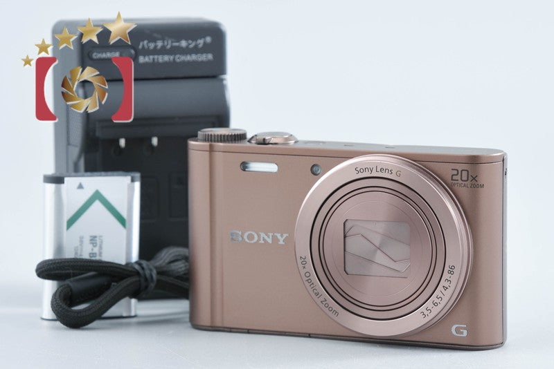 SONY Cyber-shot DSC-WX300 Brown Digital Camera [Multiple Languages] from Japan