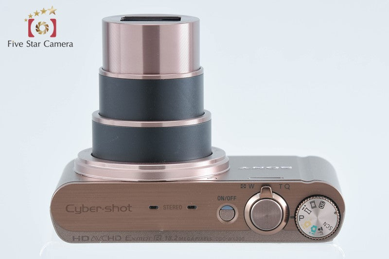 SONY Cyber-shot DSC-WX300 Brown Digital Camera [Multiple Languages] from Japan