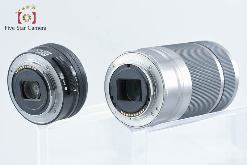 Sony α NEX-5T Black 16.1 MP 16-50 55-210 Lenses [Multiple Languages] from Japan