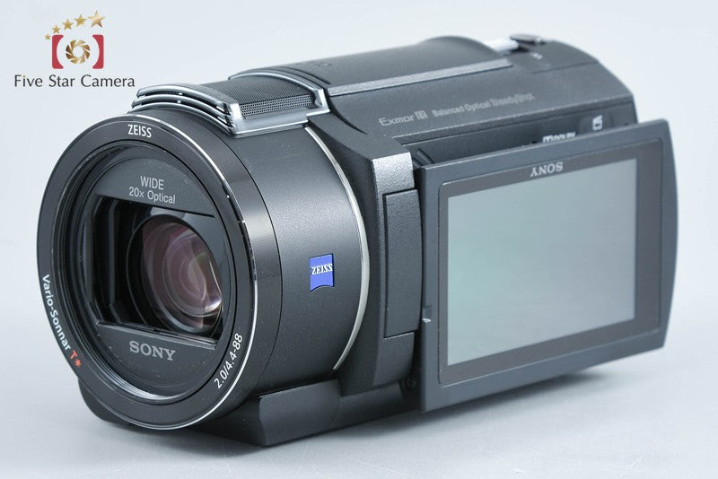 SONY HANDYCAM FDR-AX45A Black Digital Camcorder [Multiple Languages] from Japan