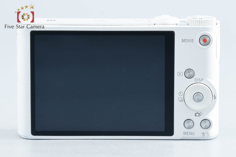 Sony Cyber-Shot DSC-WX350 White Digital Camera [Multiple Languages] from Japan