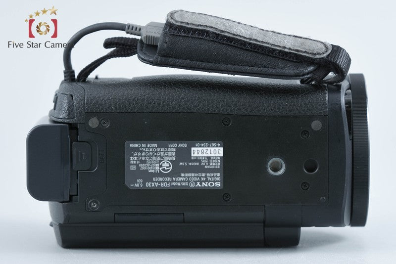 SONY HANDYCAM FDR-AX30 Digital 4K Camcoder [Multiple Languages] from Japan